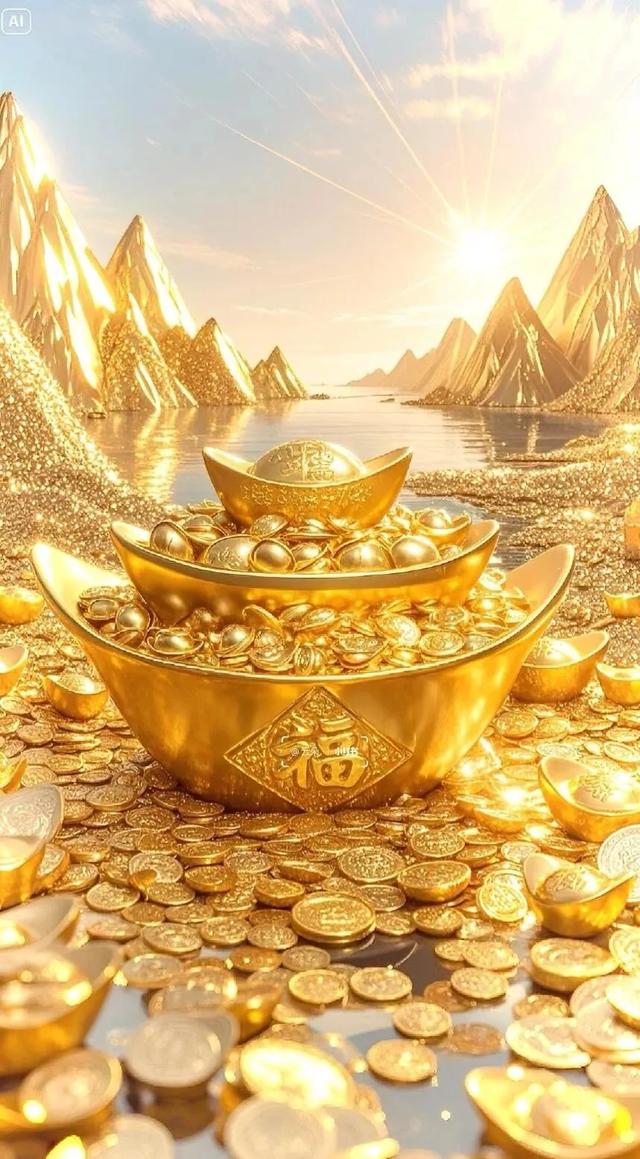 东风卷钱袋,金库破闸开,财源滚滚来,挡都挡不住!