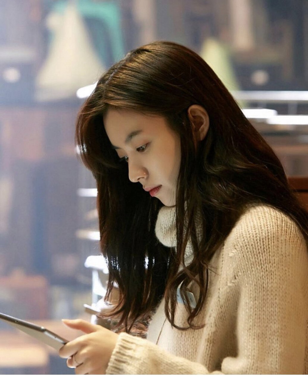 韩孝周|《内在美》剧照 特别喜欢欧尼在这部电影里的装扮,特温柔