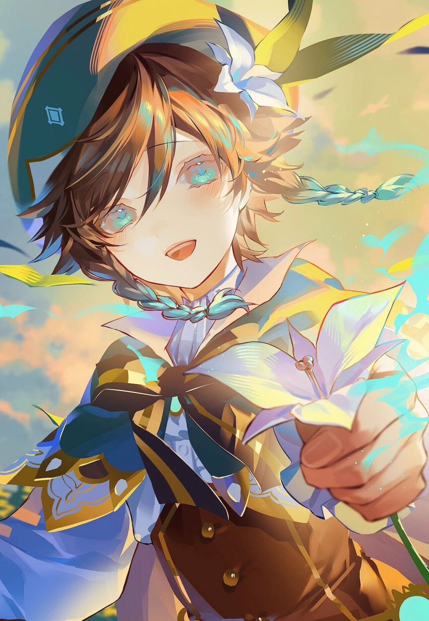 温迪老婆壁纸 第二弹 来咯! 所有的图均来自于网络,侵可删!