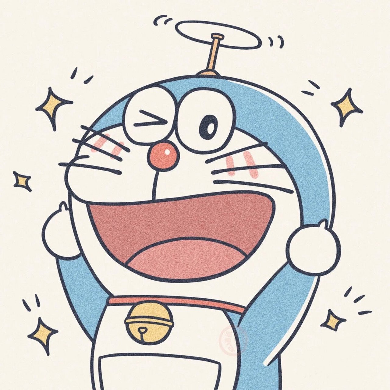 哆啦a梦 做个头像不挺好么