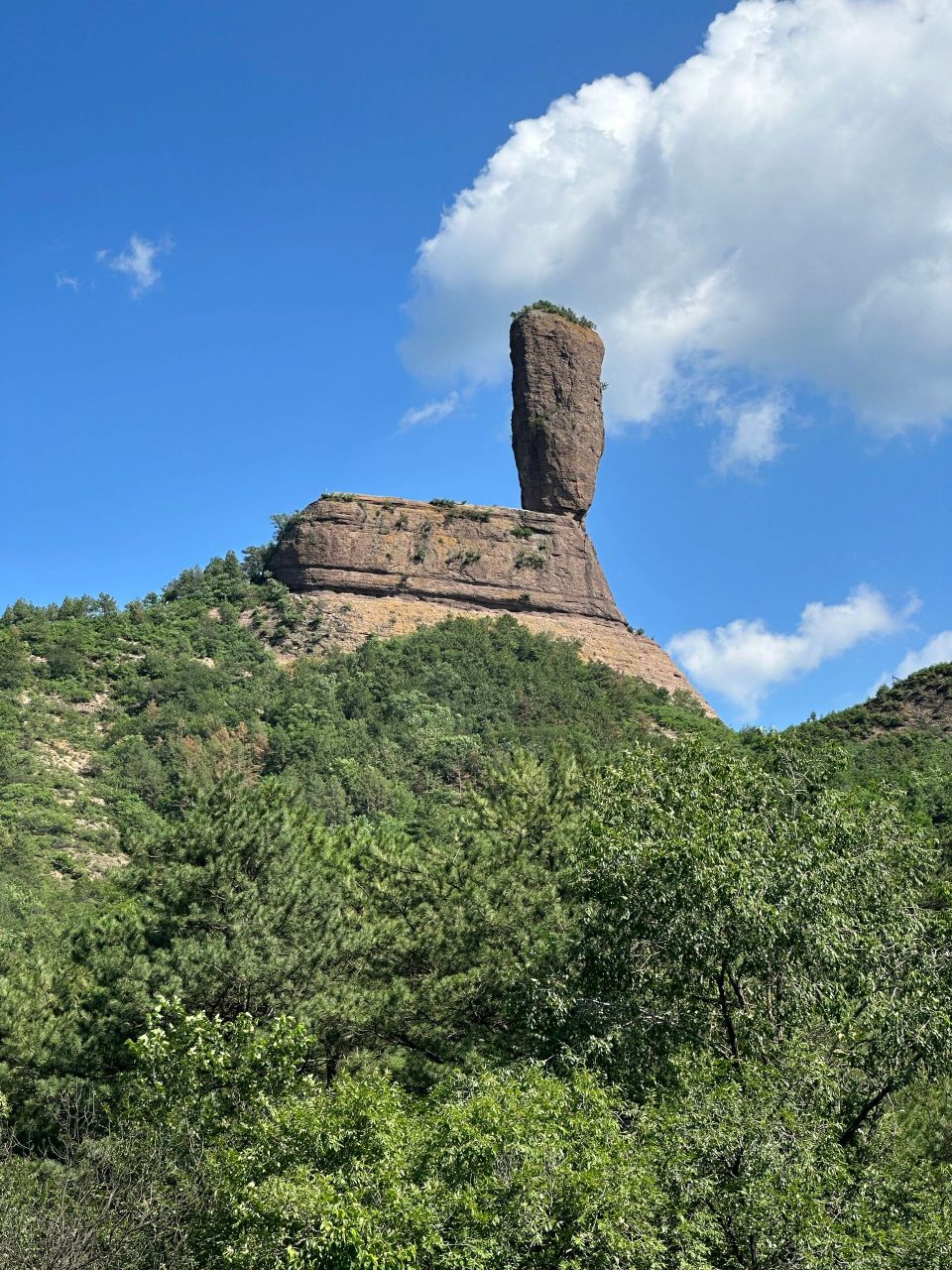 承德-棒槌山 棒槌山,景区官方名称:磬锤峰国家森林公园.