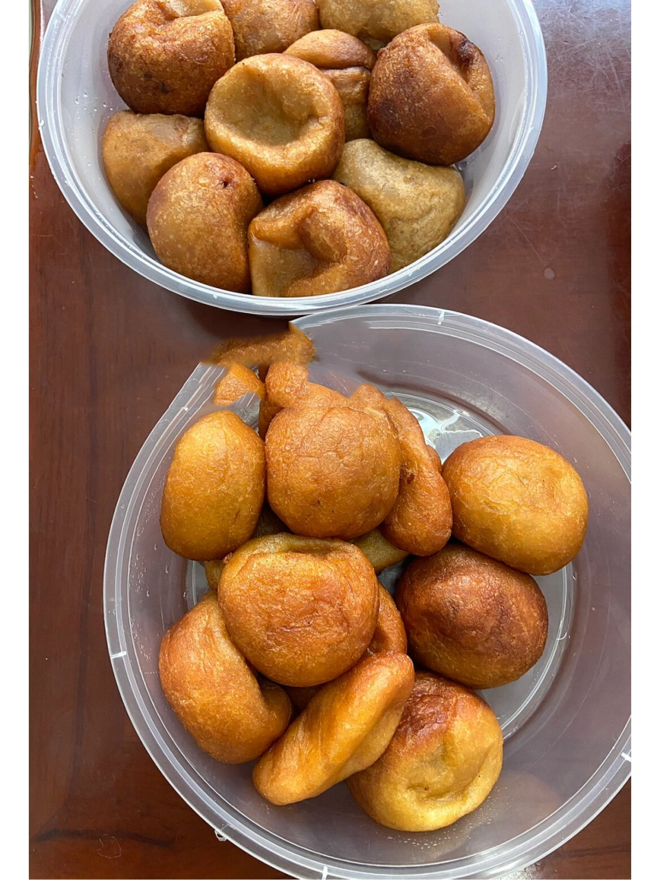 这应该算是厦门特色小吃吧 翔安炸枣 今天的下午茶是可咸可甜的翔安