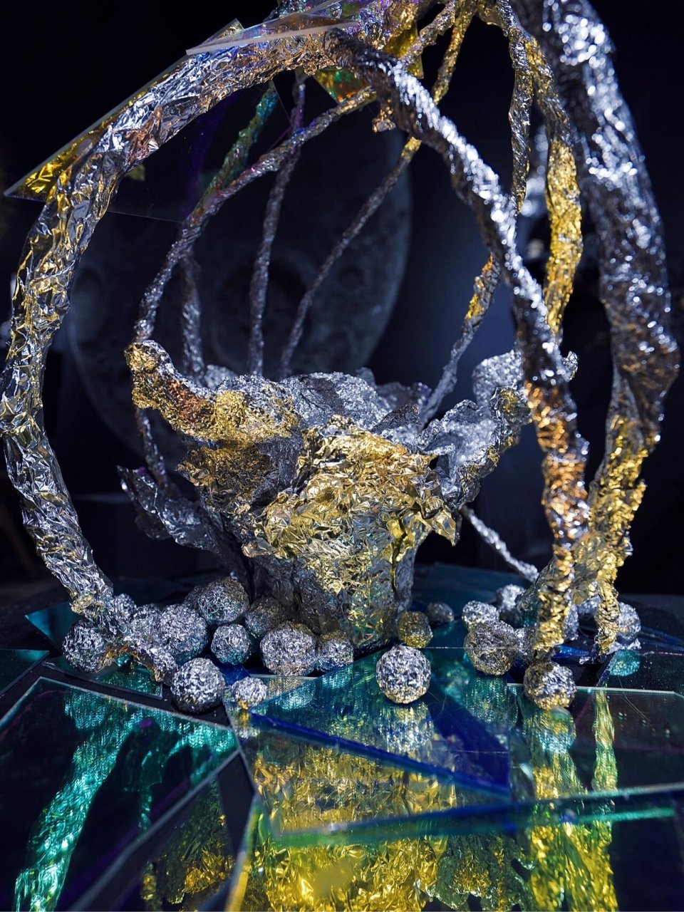 艺术装置|锡纸的绽放93 - 废弃的锡纸能做什么?