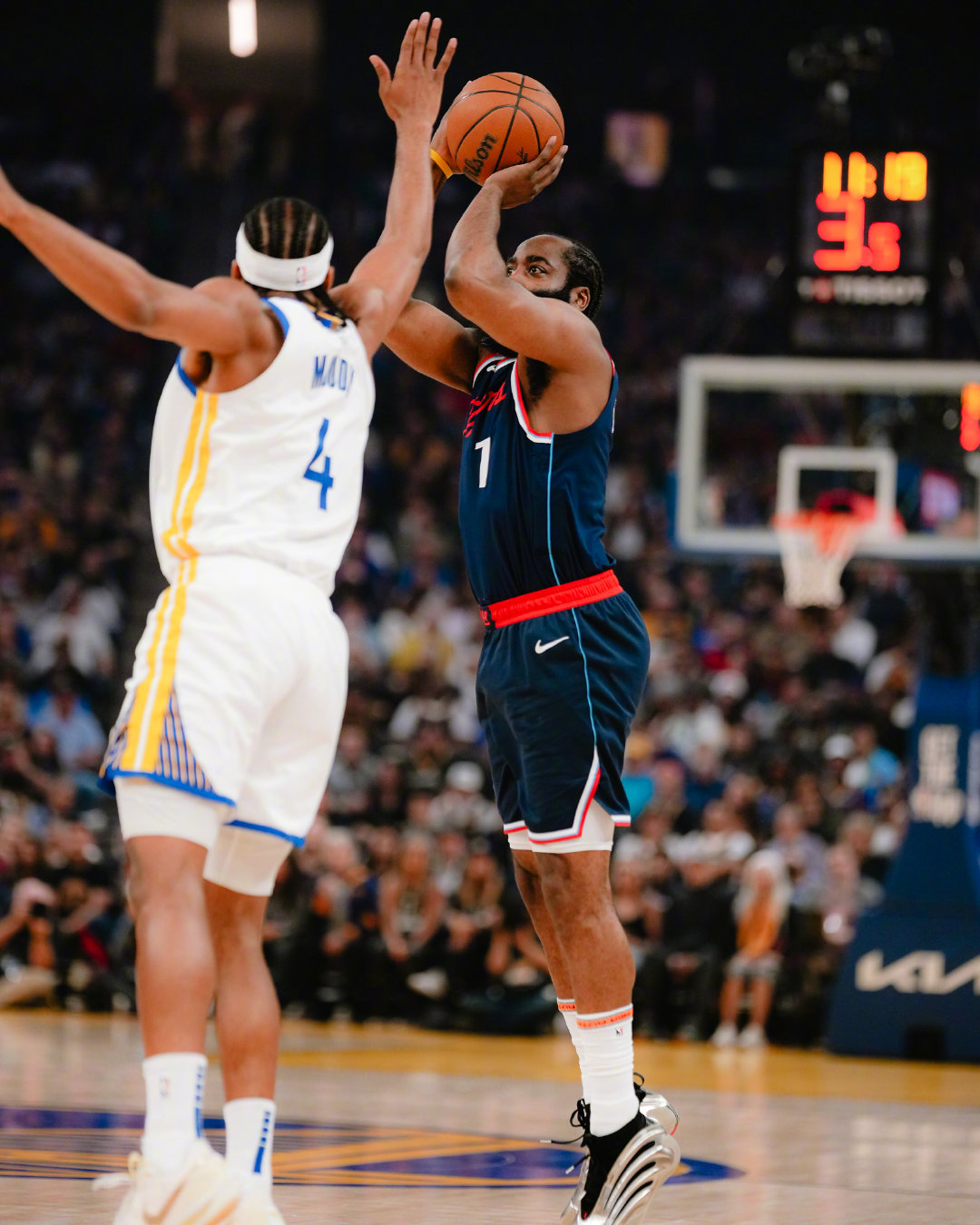 快船战胜勇士##nba常规赛收官