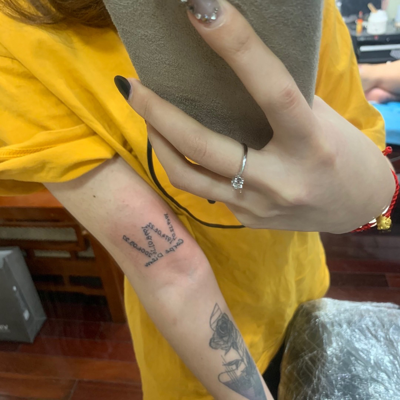 算是比较有意义的一个纹身了.