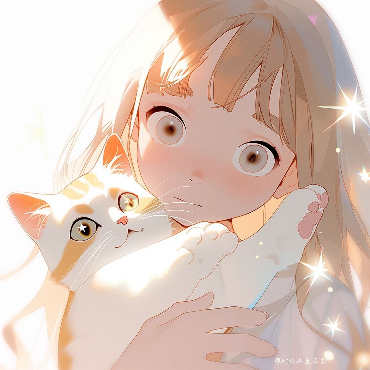 拥抱你·橘猫篇② | 治愈系氛围感头像 "你是我的日落宝贝"93 71