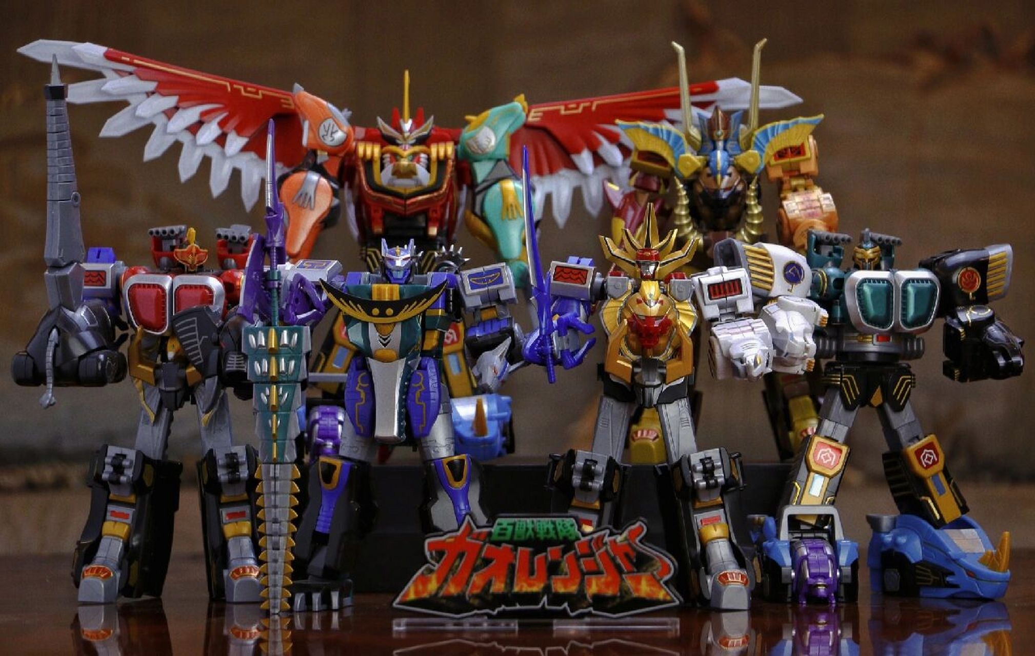 百兽战队牙吠连者 合体  smp #百兽战队# #百兽战队食玩# #超级战队