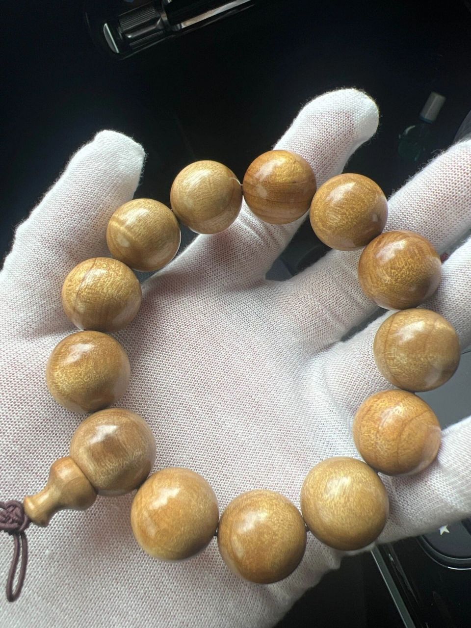 金丝楠木怎么包浆71金丝楠木怎么盘7171 收到手串后先不要着急