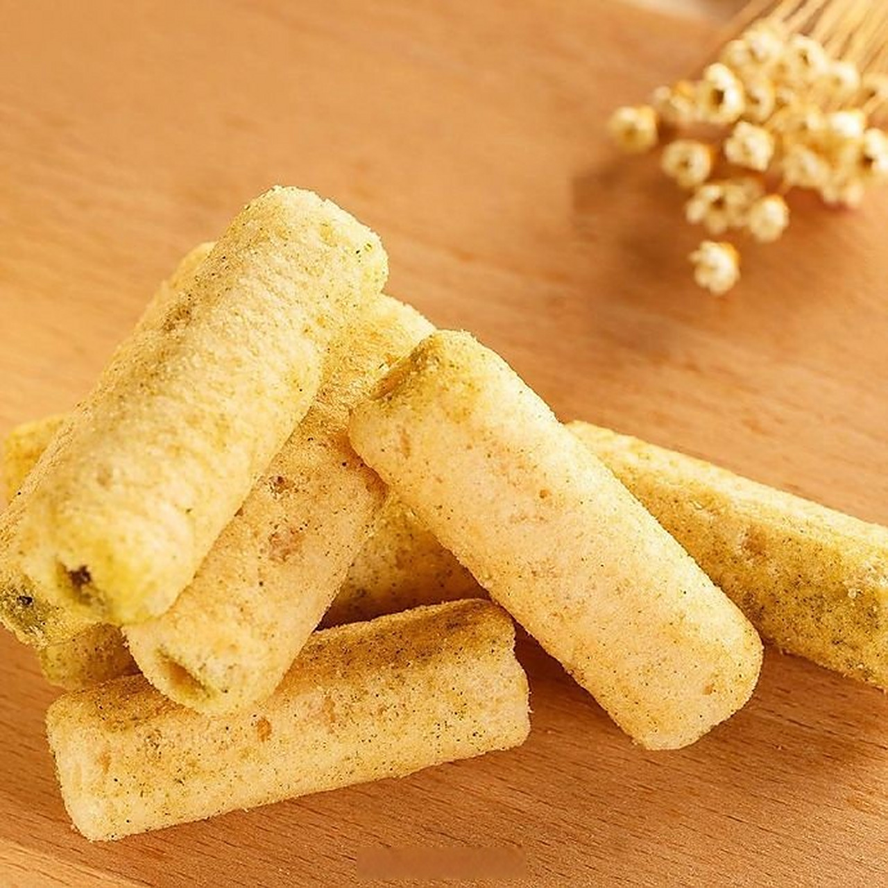 笨笨狗 夹心米果软粗粮米棒90支,9.9到手!  8090后的童年回忆.