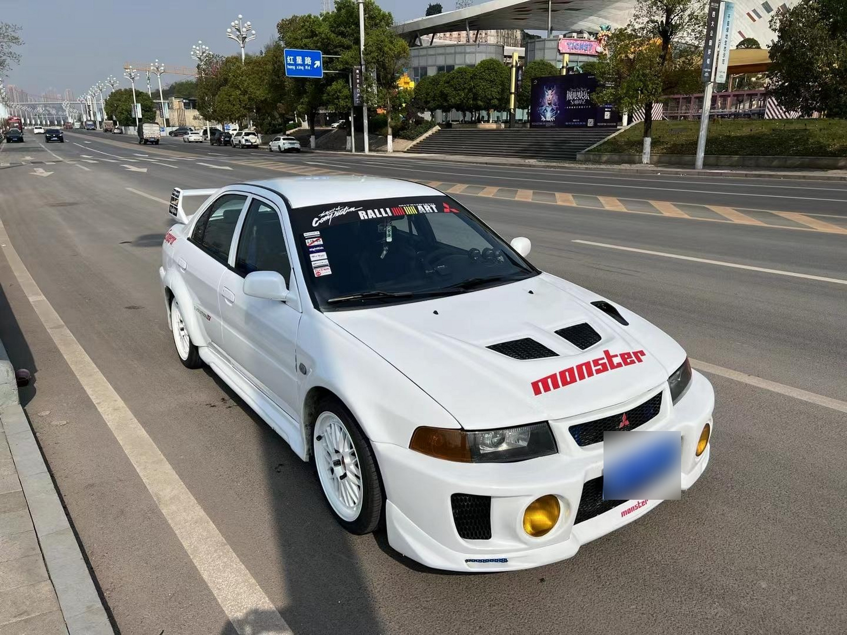 菱帅复刻evo5满改 全车整备翻新改装 到手直接玩 改装太多 清单只是一