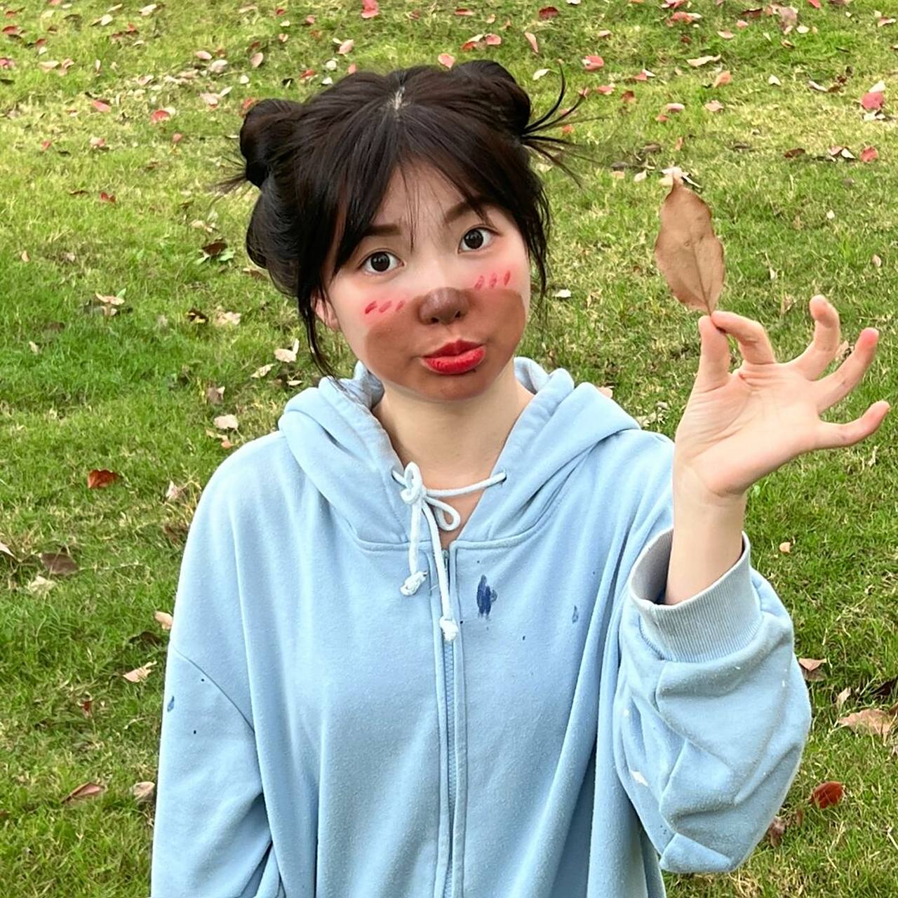 狗熊岭最可爱的熊二仿妆!