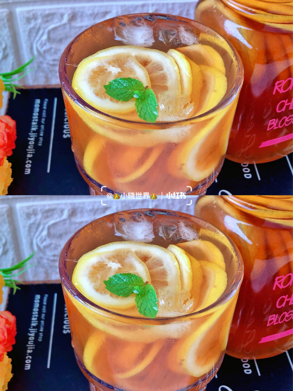 一分钟自制解暑必备柠檬冰红茶&红茶老冰棍 98夏天续命必备的柠檬冰