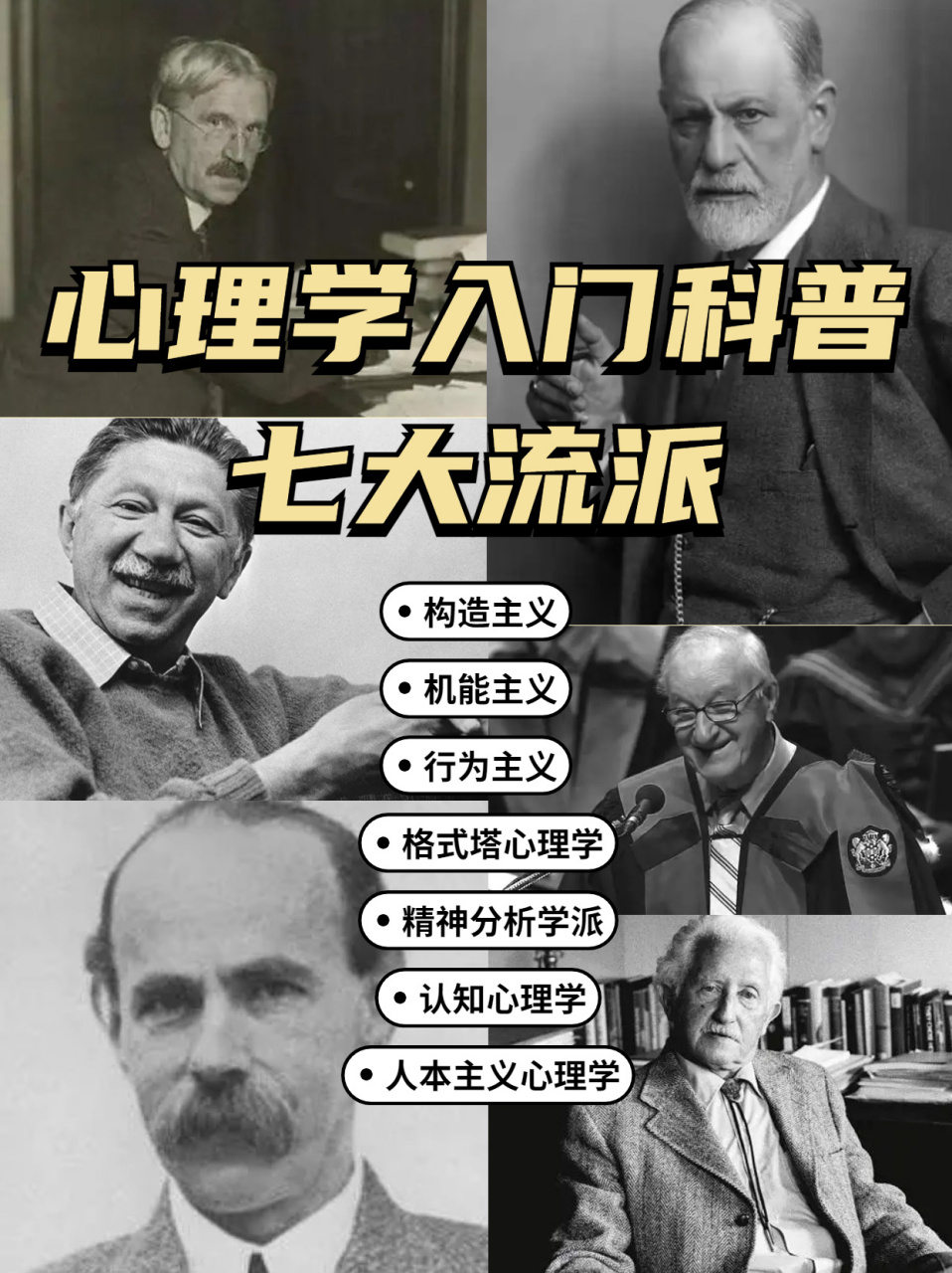 心理学入门科普:76615大主流理论流派是什么?