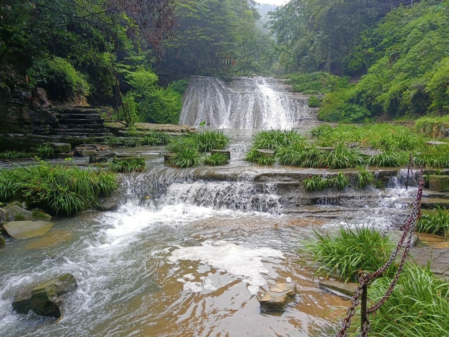 凤凰飞水谷风景区图片