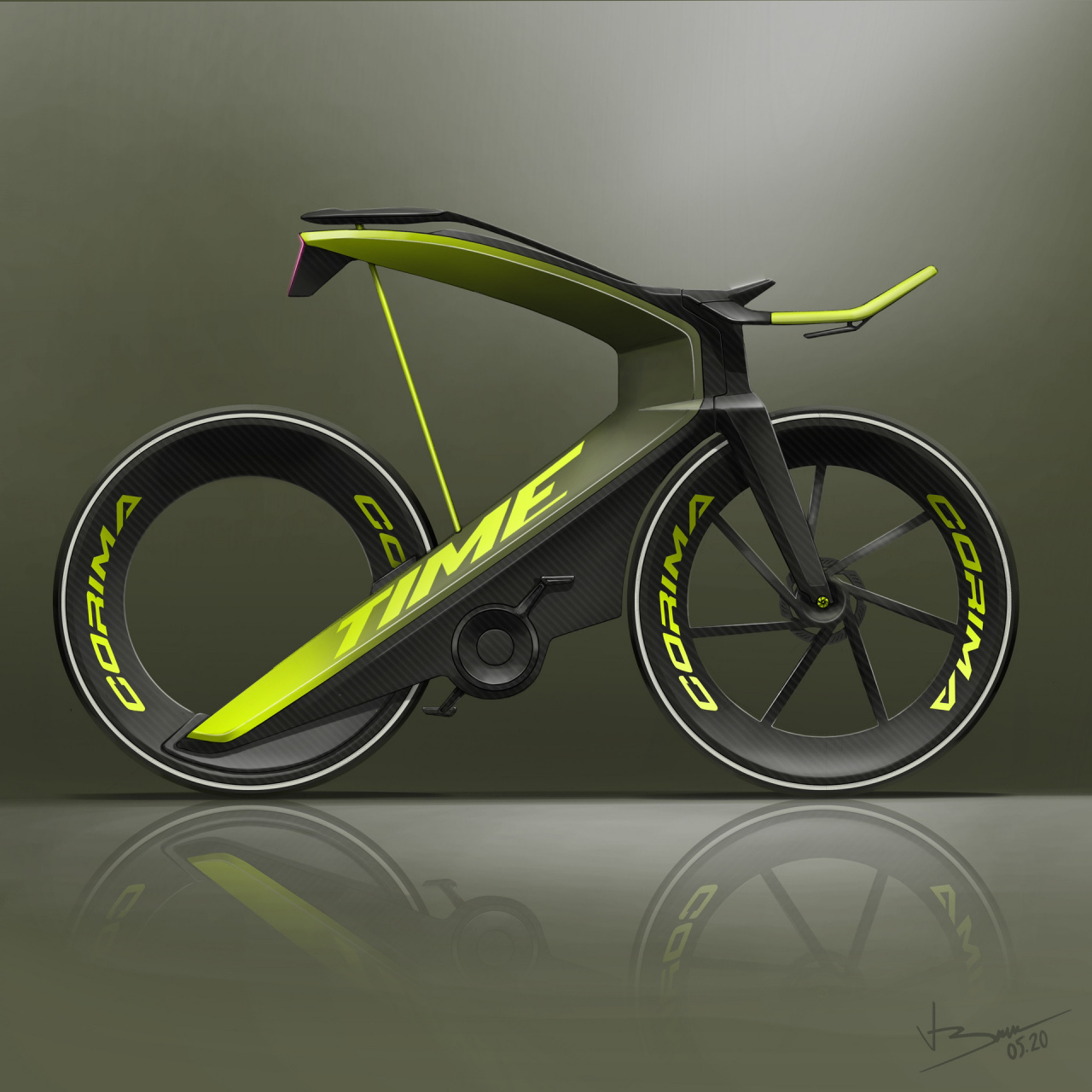 分享一些概念自行车设计(非原创)