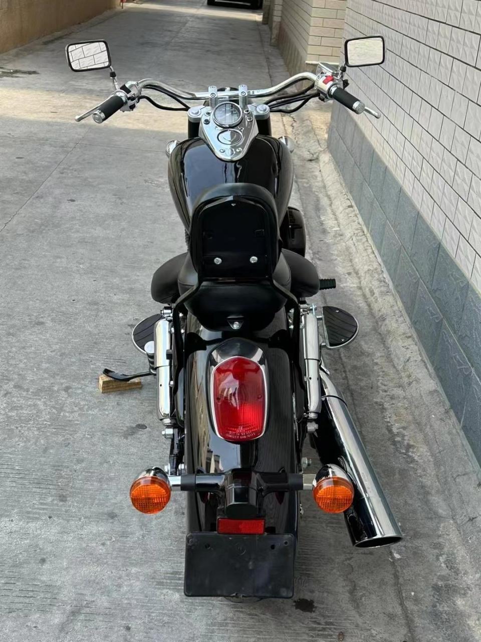 2012年本田沙都400 v型双缸水冷400cc排量 豪华版 双座位带靠背 led