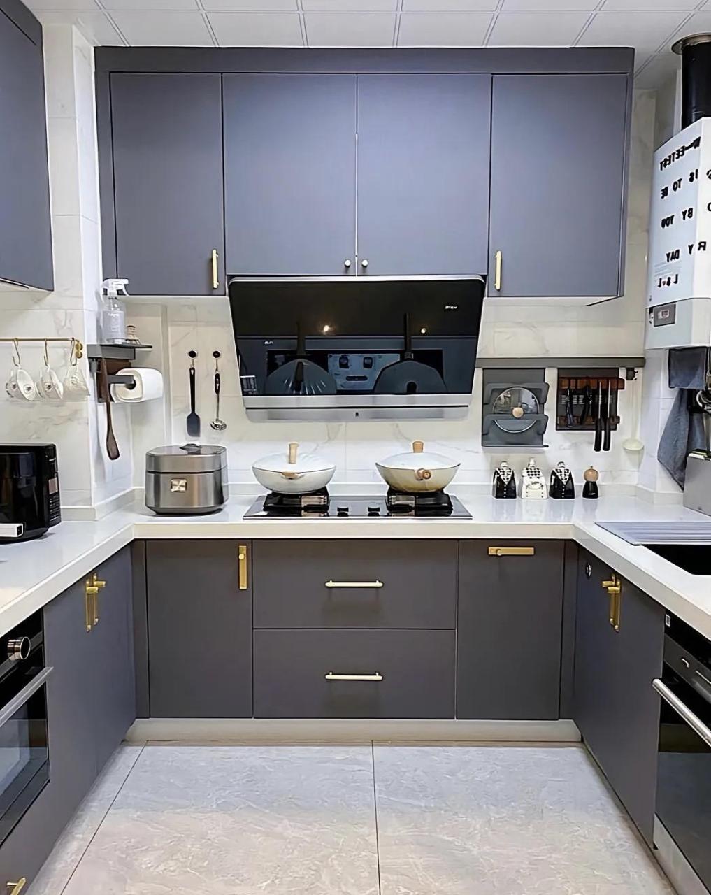 分享几款好看的橱柜实景效果图,正在装修的宝宝们 赶紧码住,有没有你