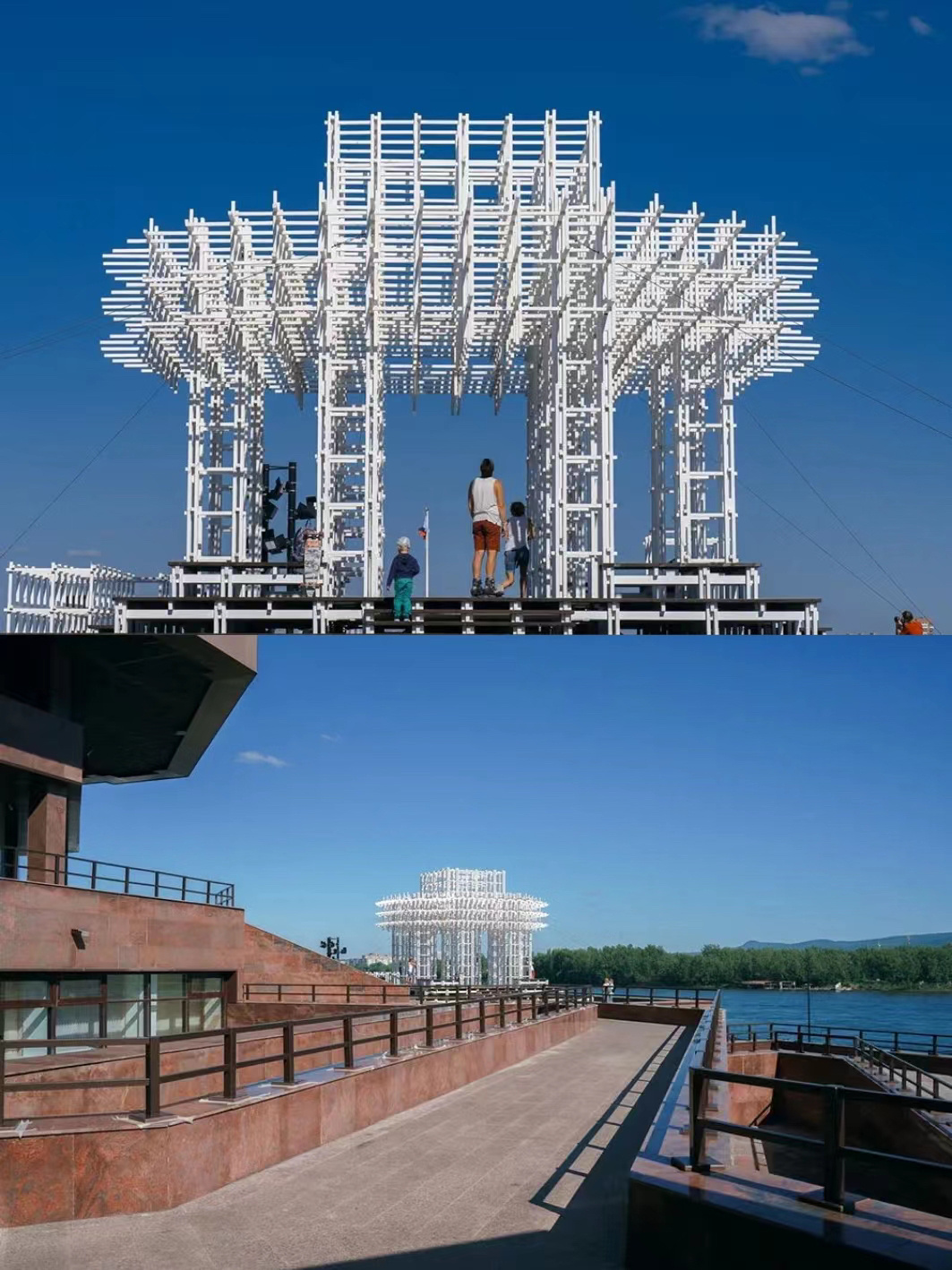 no.597装置艺术|"纪念荣耀圆形亭" kovalevsky & maryasov在靠近博物