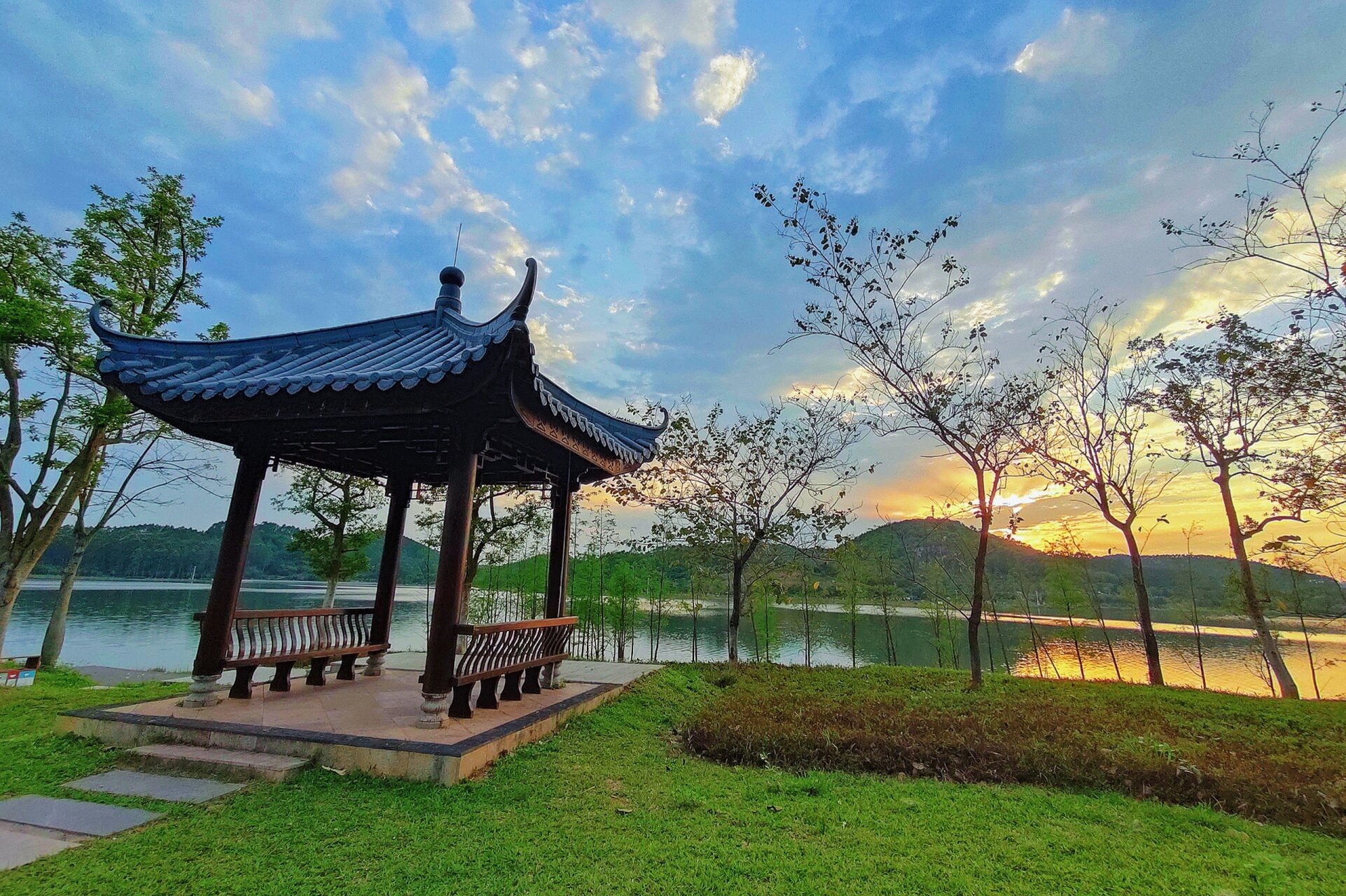 广州拍照|增城荔湖公园拍照圣地 荔湖湿地公园位于荔湖沿线,荔湖水