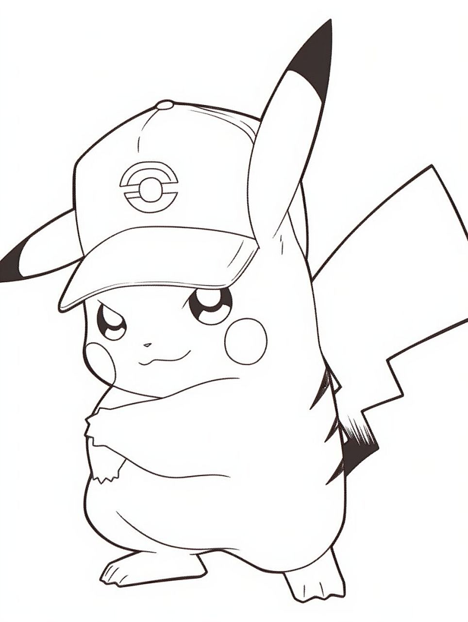 简笔画皮卡丘,几笔就能画成 #皮卡丘#0202#头像#0202#可爱