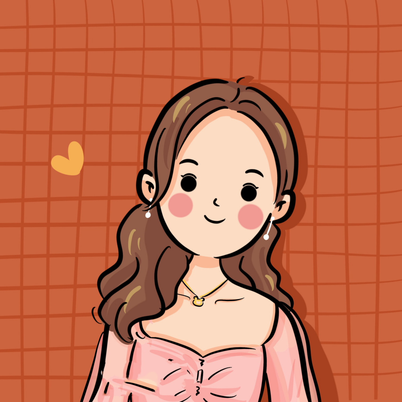 手绘可爱卡通头像,可可爱爱女生头像 照片转手绘可爱女生头像,描绘