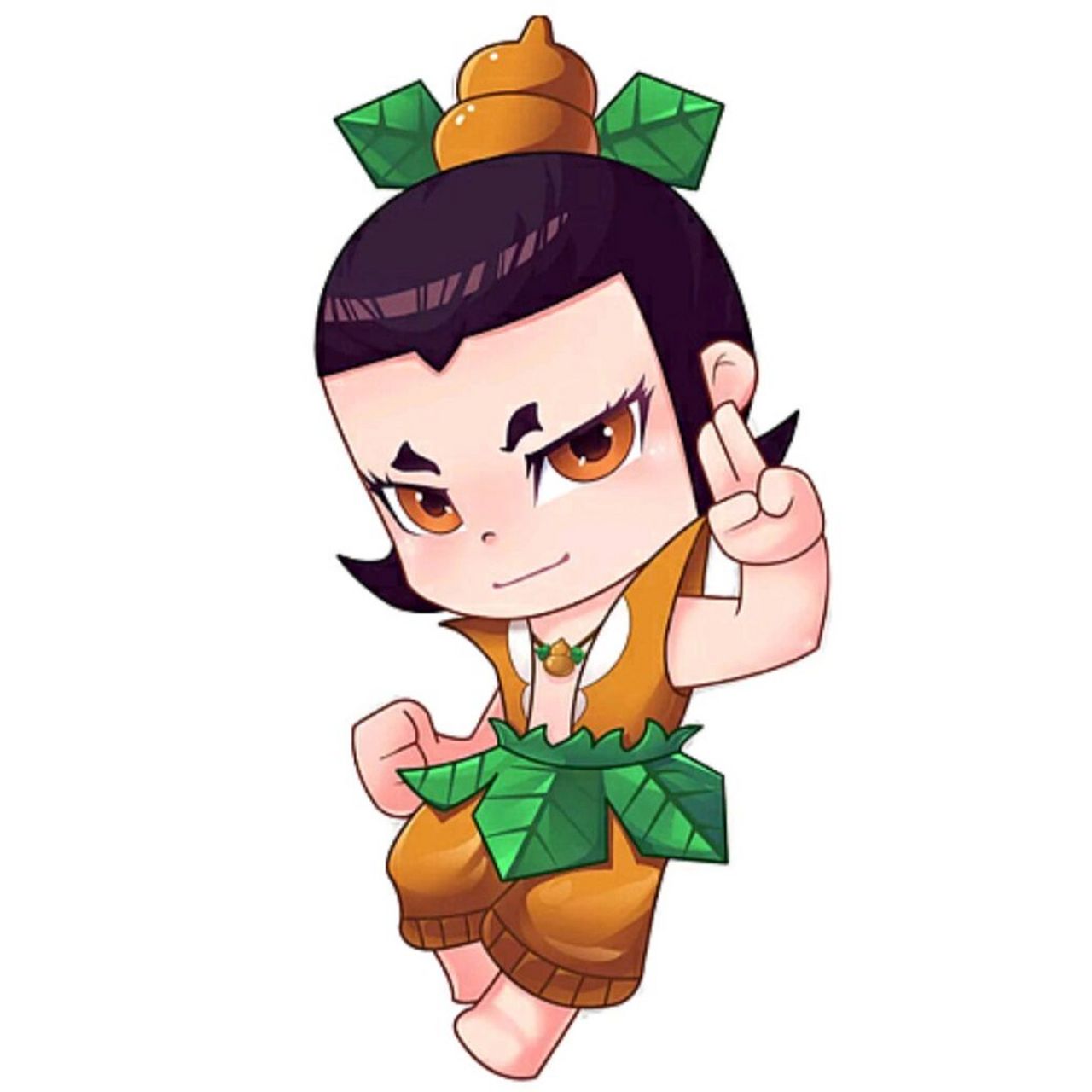 作为仅次于红娃的二哥,橙娃拥有作为兄长的智慧和细