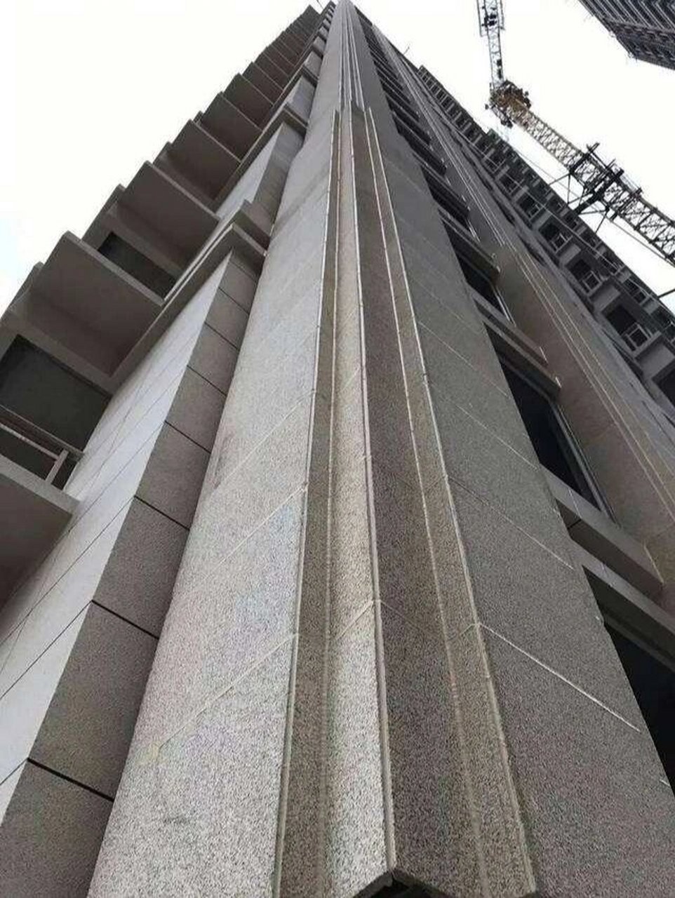 花岗岩外墙干挂示意图 户外花岗岩干挂示意图,分享一波