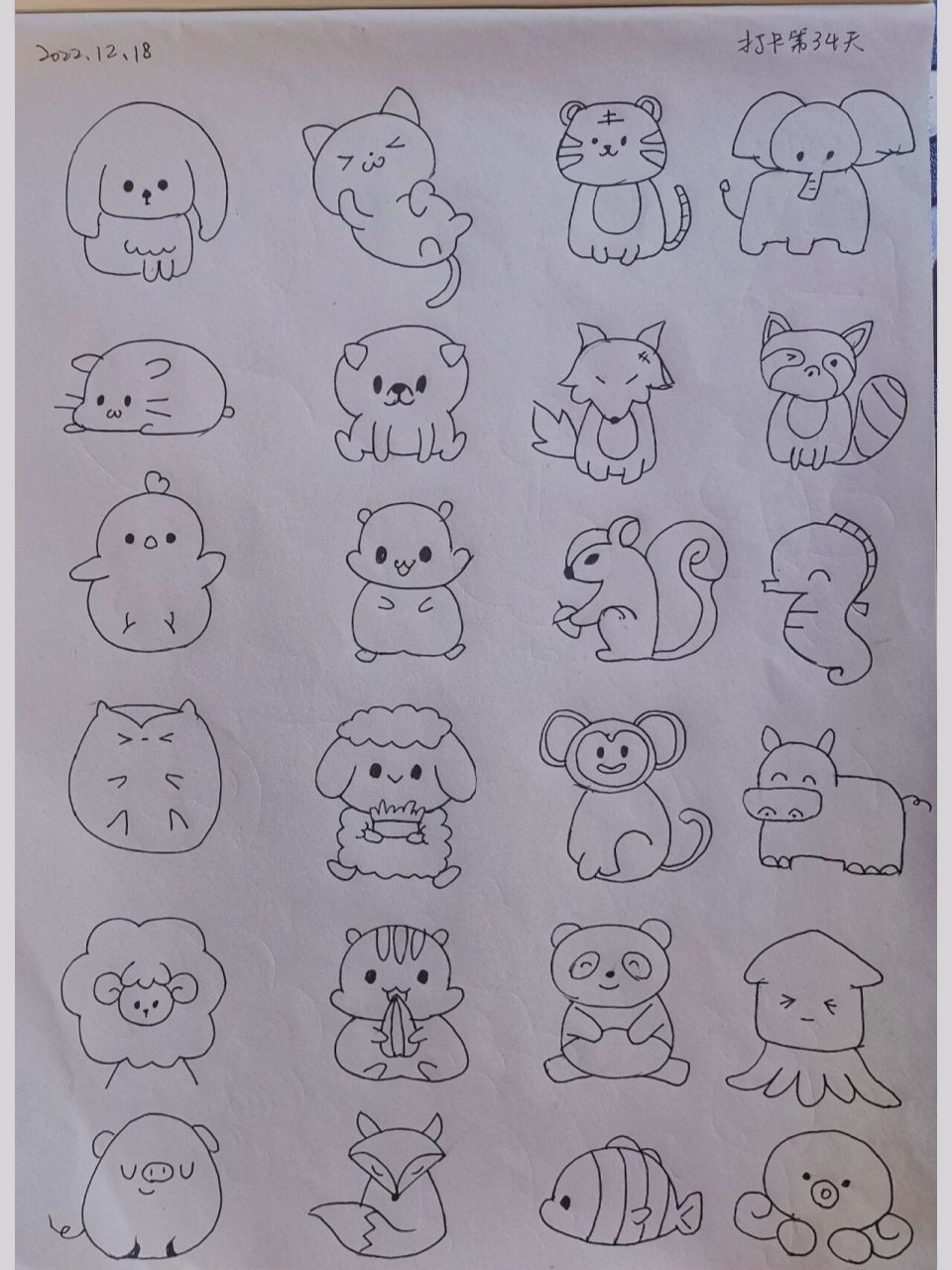 34 今天是可爱小动物第三趴 狗狗98猫咪93狐狸02熊猫94 羊羊