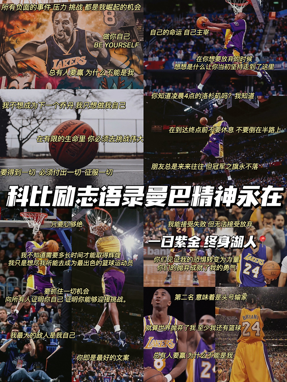 青春因为科比而无憾 黑曼巴精神永远激励 成长之路披荆斩棘96