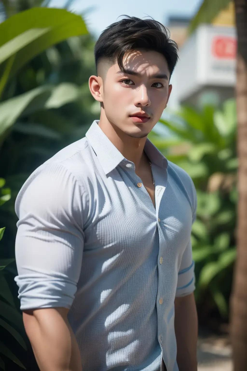 阳光帅气大男 英俊魅力小哥哥 健身帅哥大赏 帅哥每日推荐 魅力心男