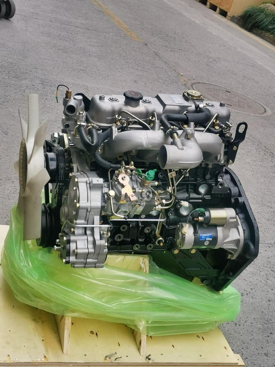 五十铃4jb1叉车发动机总成