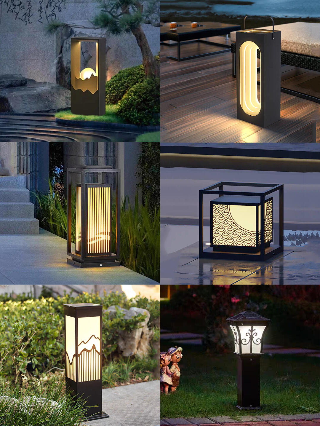 私藏24款高颜值草坪灯!户外氛围感棒
