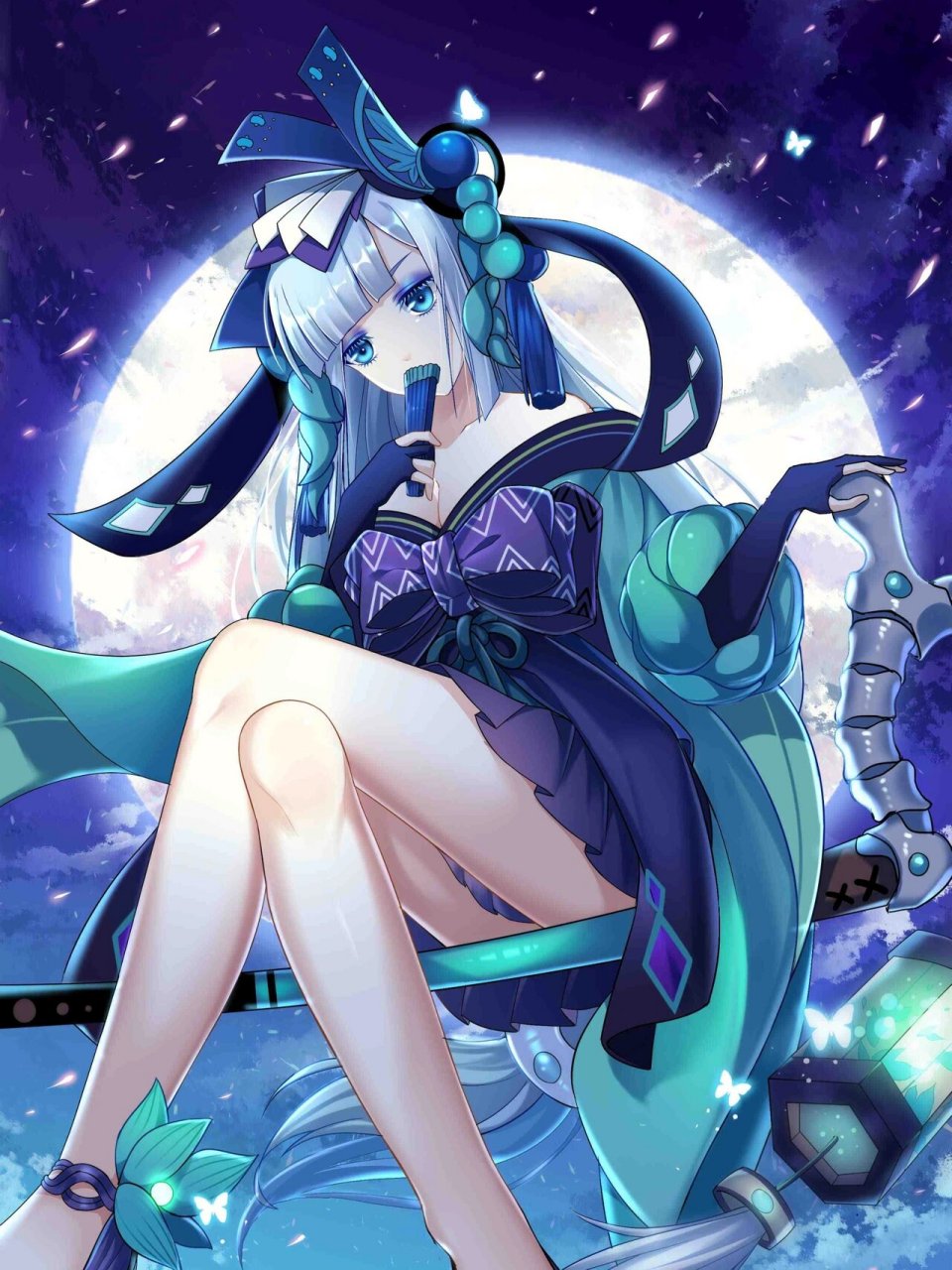 日本妖怪大全·青行灯 青行灯,出自《百鬼夜行》,最早的传说是在日本