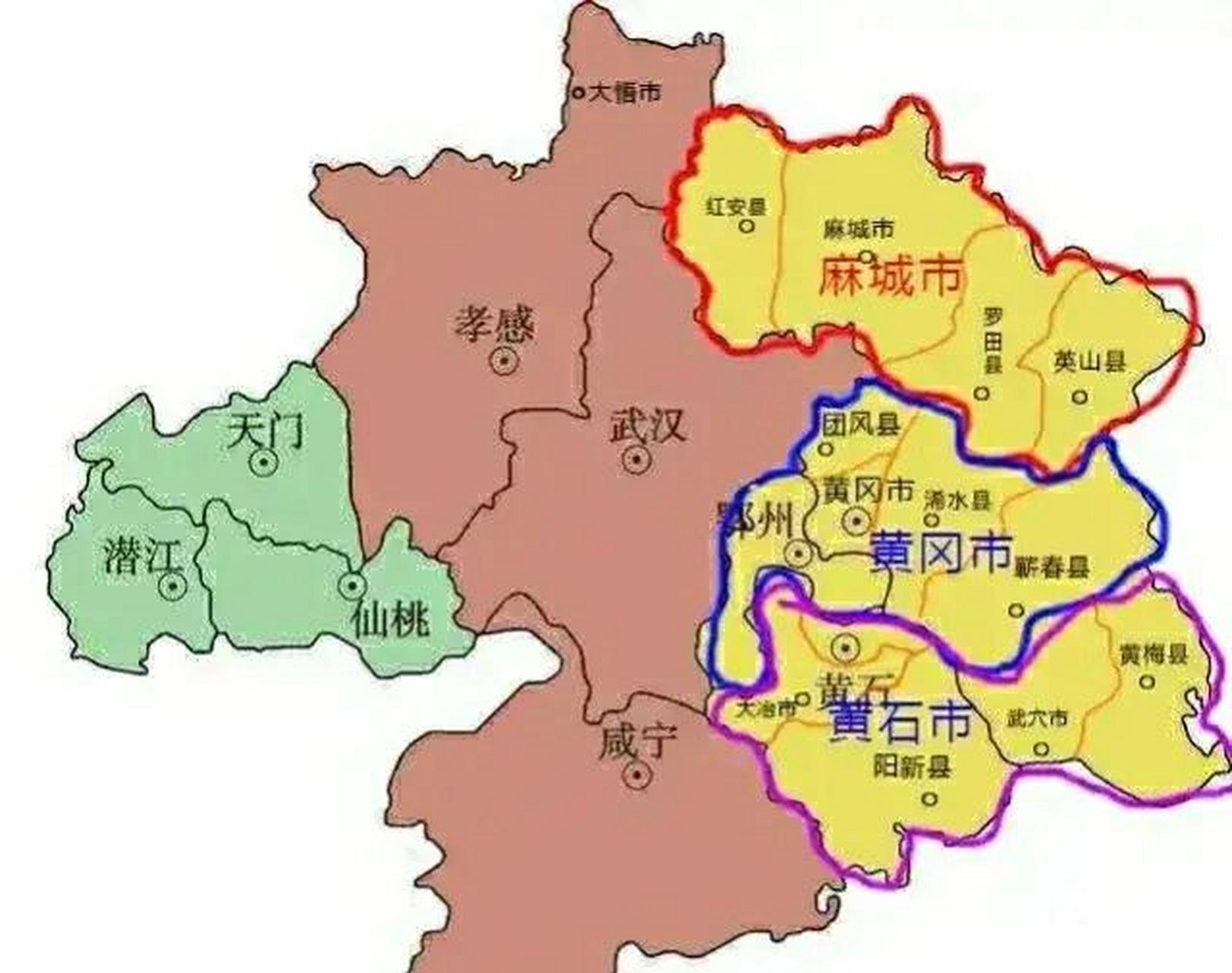 这样一来整个鄂东地区将保留黄冈黄石麻城三座地级市,不仅节约了人力