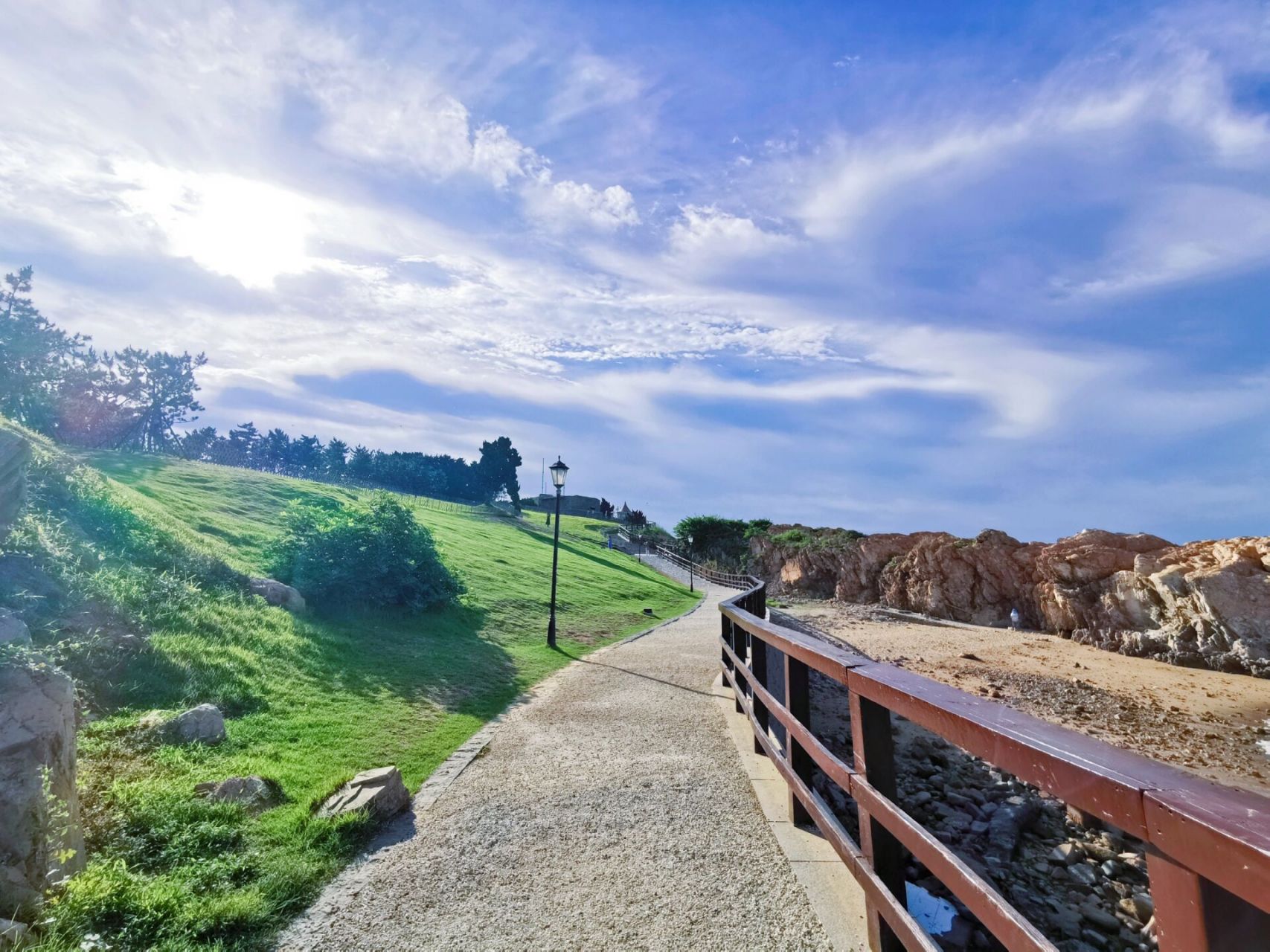 小麦岛公园青岛旅游青岛旅游攻略 小麦岛不大,快速走完的话20分钟