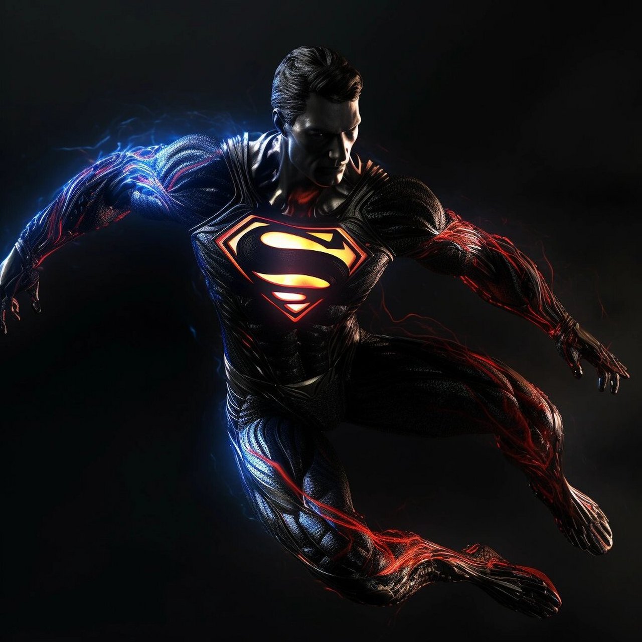 暗黑系超人-挣脱 超人新战衣设计