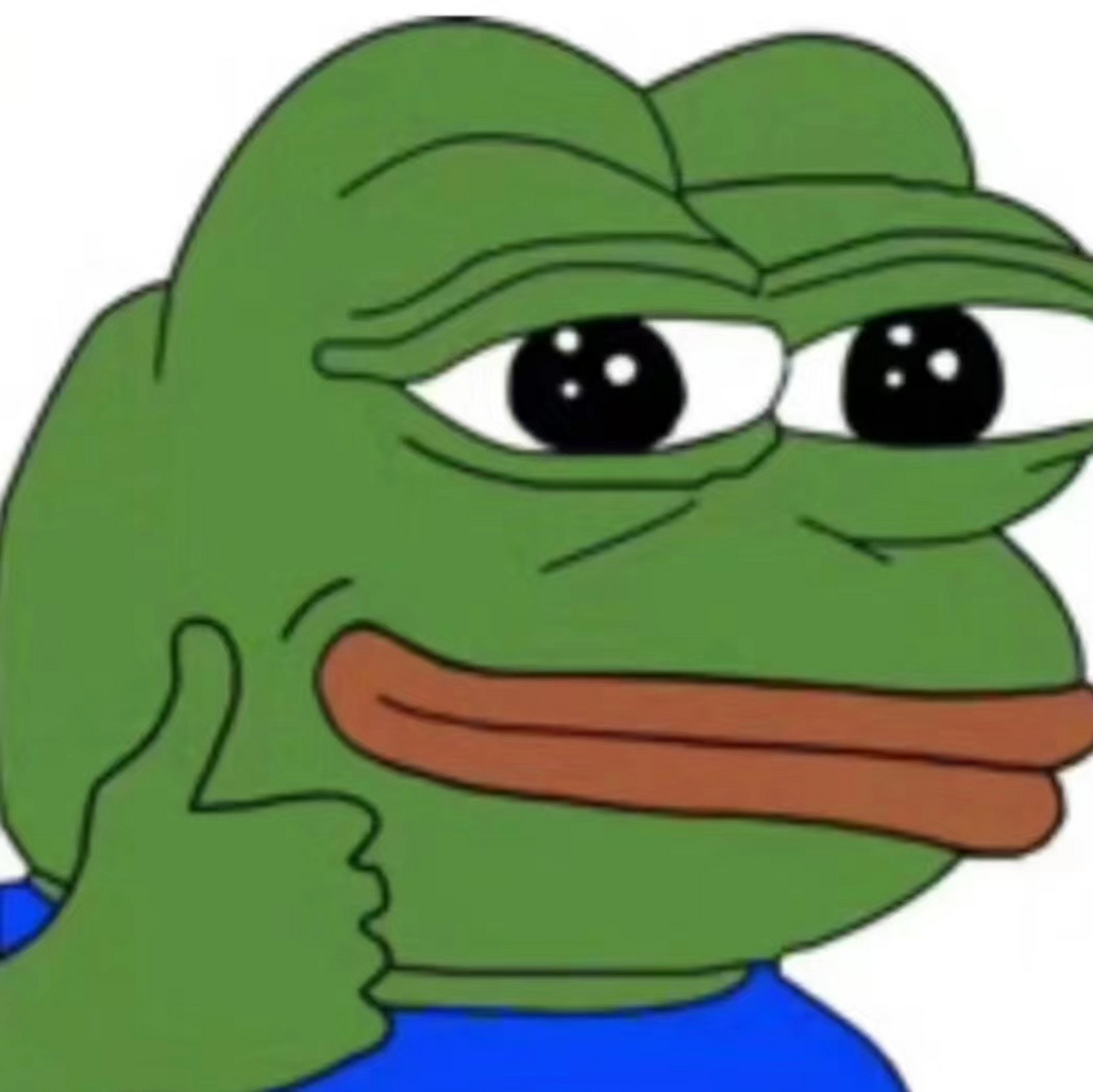 " 💔悲伤蛙也有可爱的一面,看它的小眼神,是不是有点像你呢?