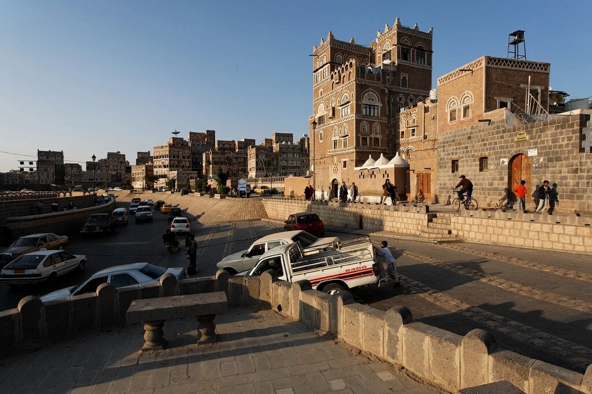 也门萨那 很有特色的历史古城