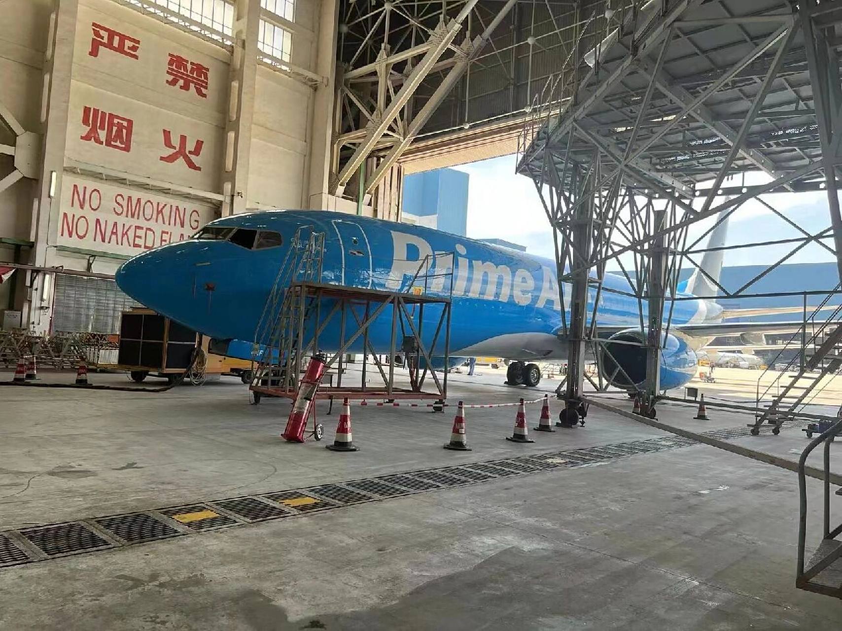 prime air 9694亚马逊航空机型:737-800sf注册号2 -gotg当前状态