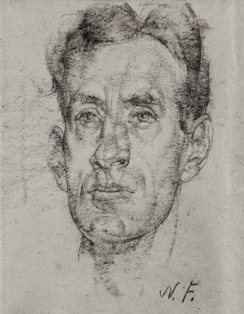 大师作品欣赏 速写头部五官刻画参考     作者简介:尼古拉·费欣(1881