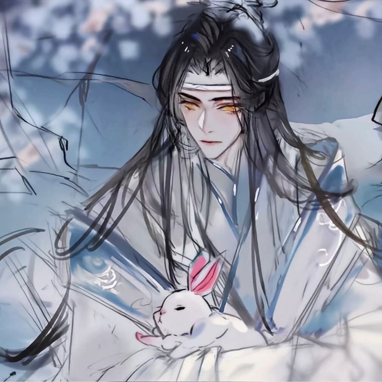 蓝忘机头像 来咯来咯,我带着蓝忘机的头像走来咯蓝忘机魔道祖师