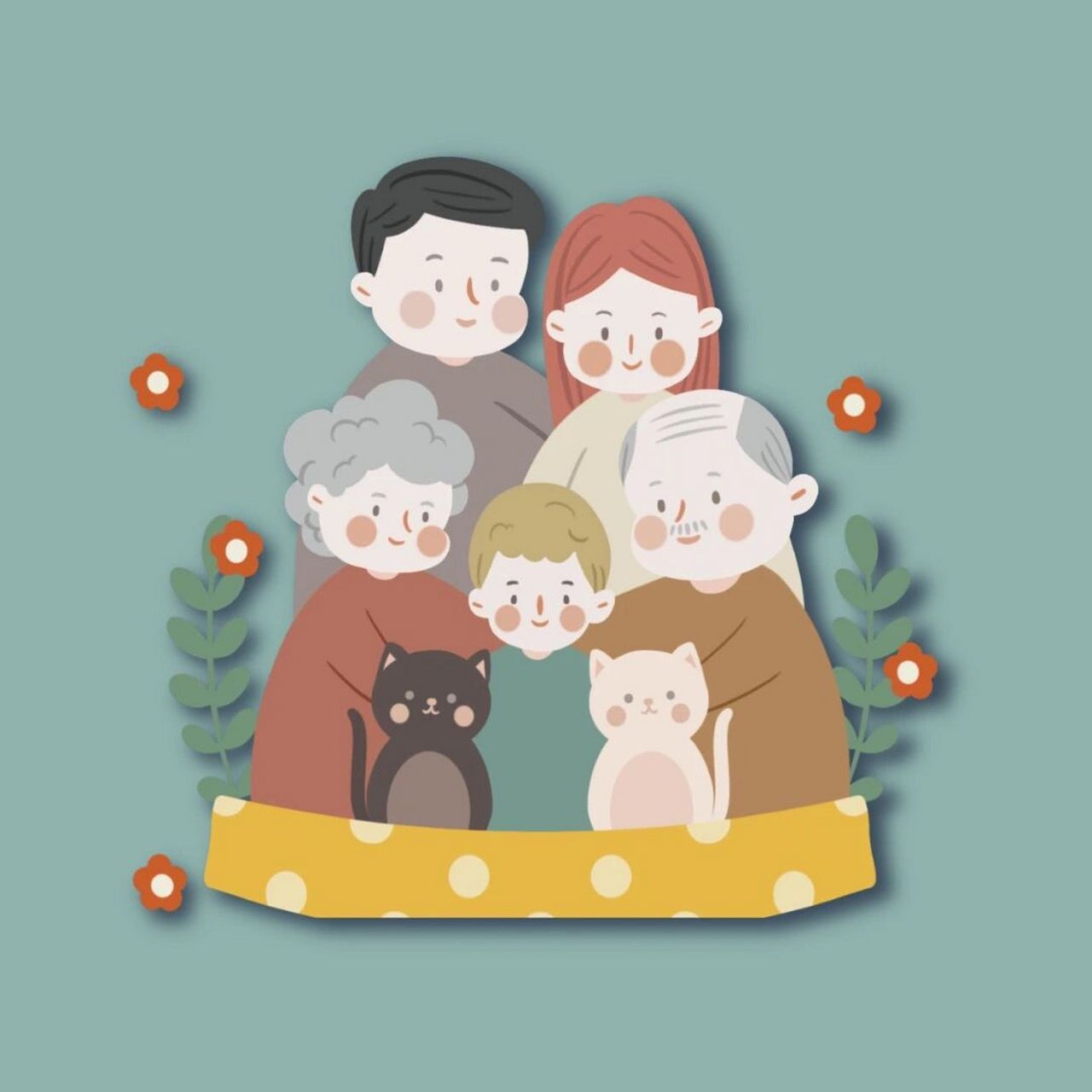 全家福微信头像朋友圈全家照片高效作图神器 温馨之家怎能少了全家福