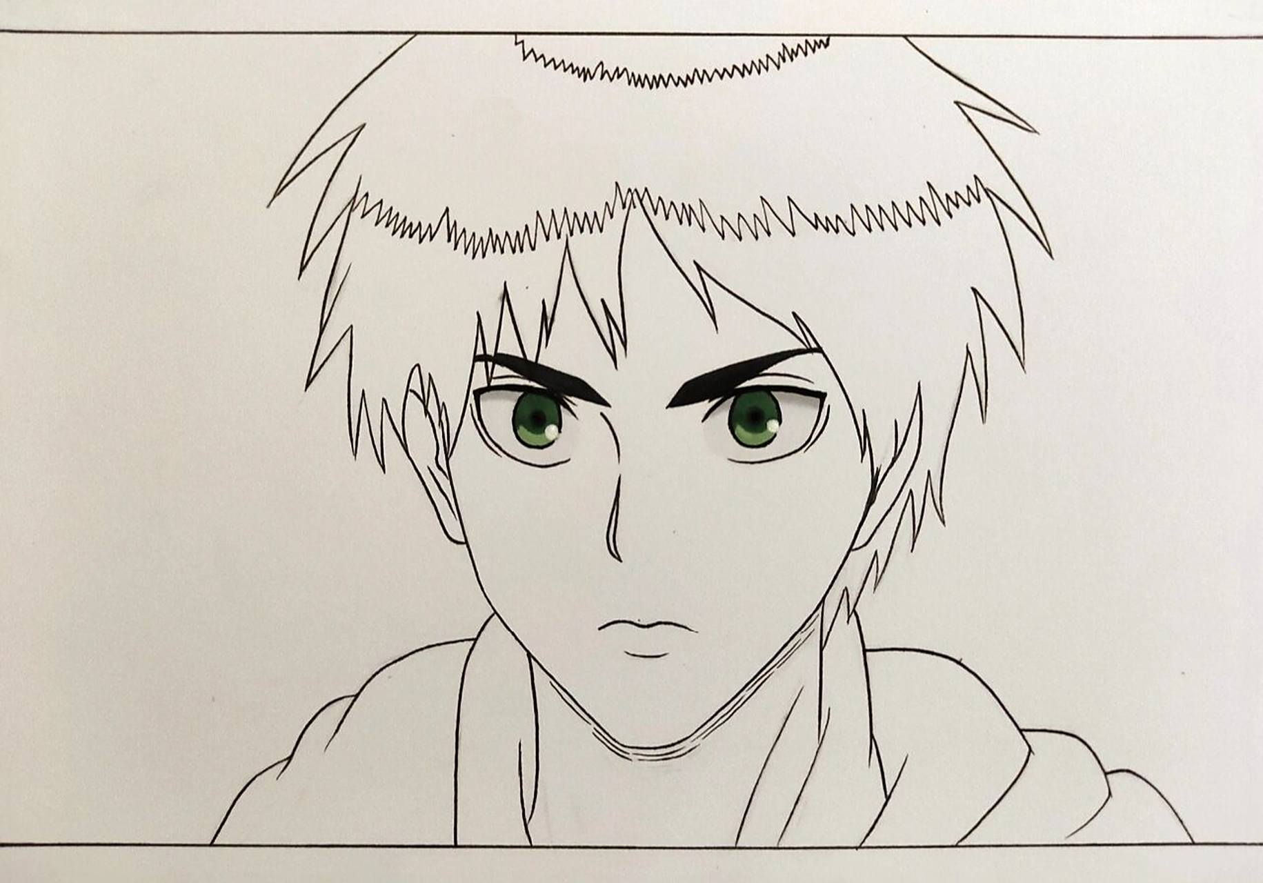 你是自由的! 进击の巨人 #艾伦耶格尔