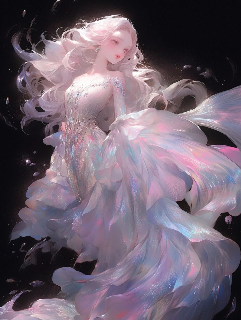 高级感唯美风公主/精灵02壁纸头像5图 高级感满满的唯美风,公主气质