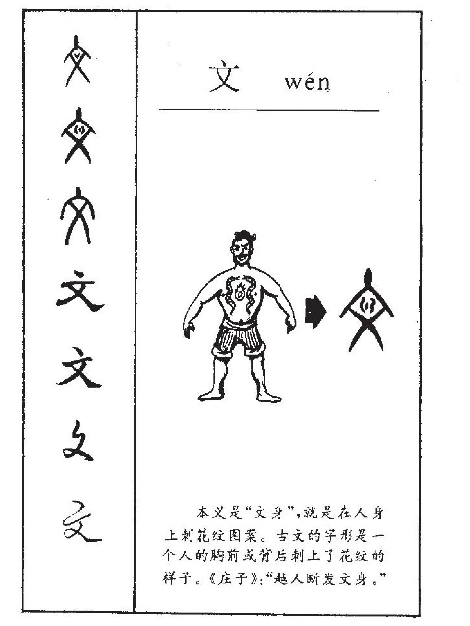 汉字字体的演变 顺序图片