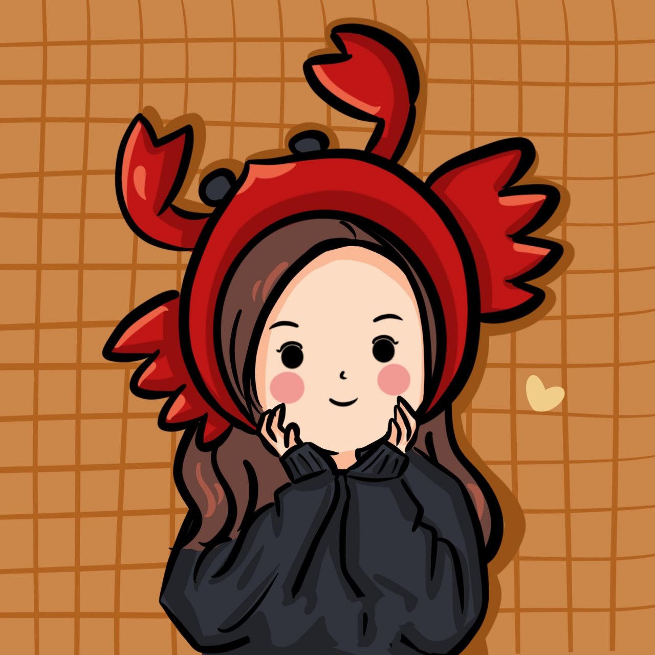 手绘可爱卡通头像,女生头像 手绘可可爱爱酷酷女生头像,描绘属于你的