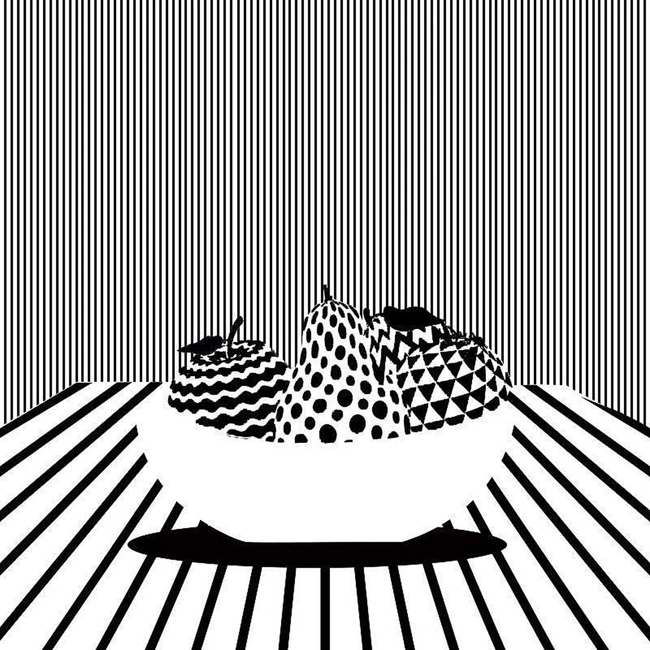 绘画的秘诀-点,线,面的构成 点,线,面是平面空间的基本元素 1点: 造型