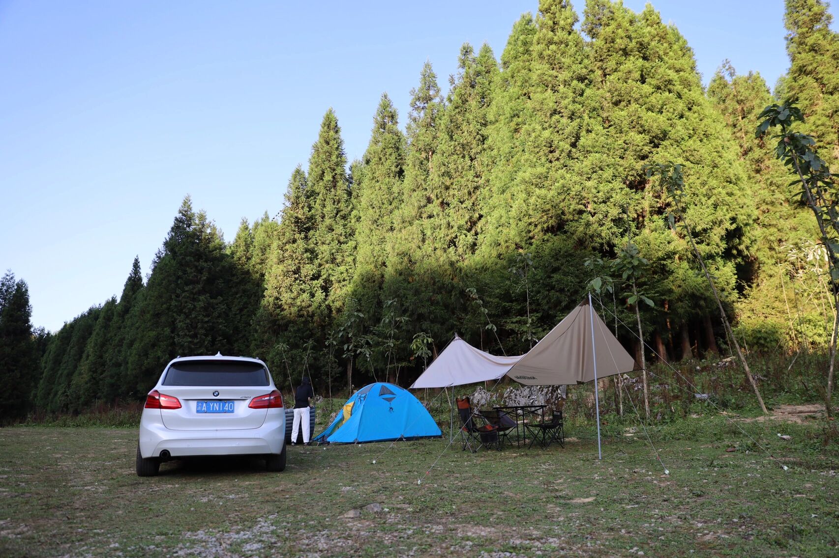 南川窑湾森林露营基地图片