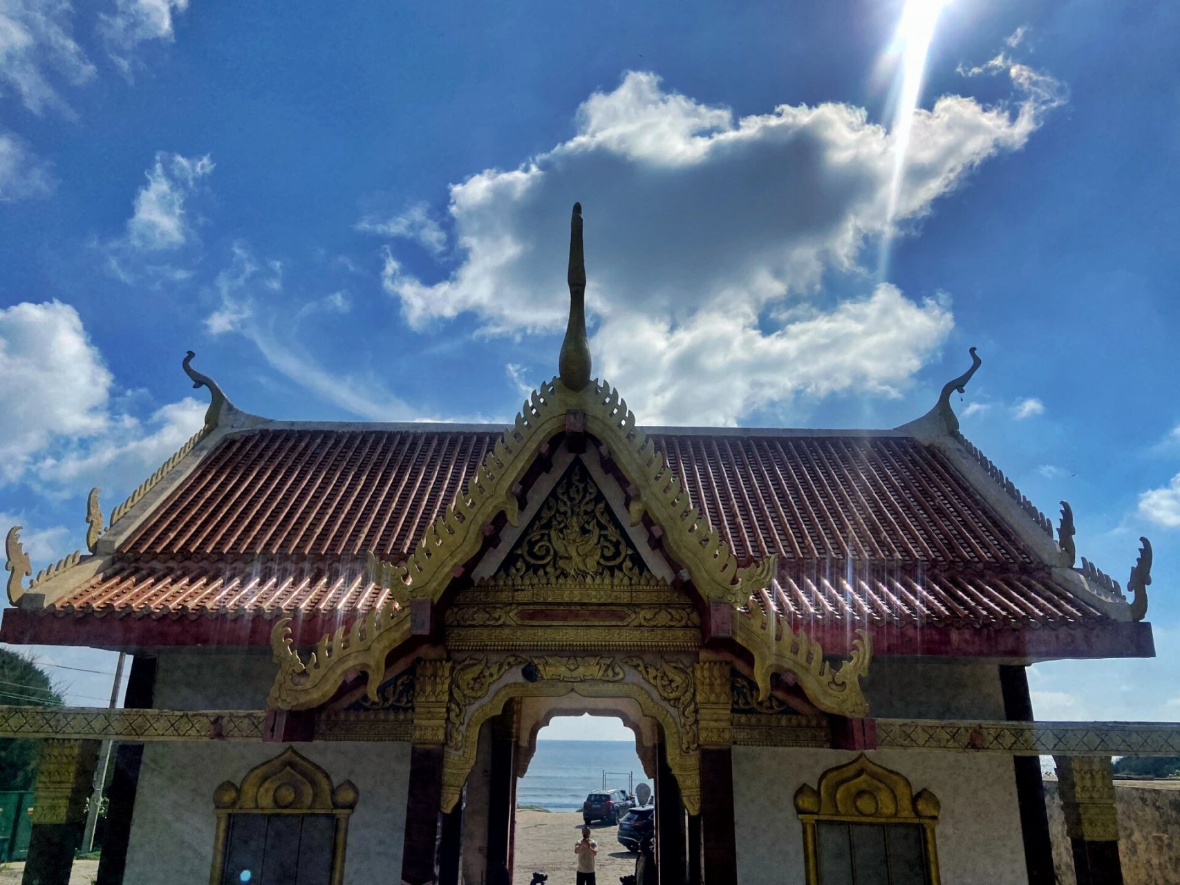 文昌佛光寺|千万别错过寺庙前方那片海滩 佛光寺,一定要走到寺庙下的