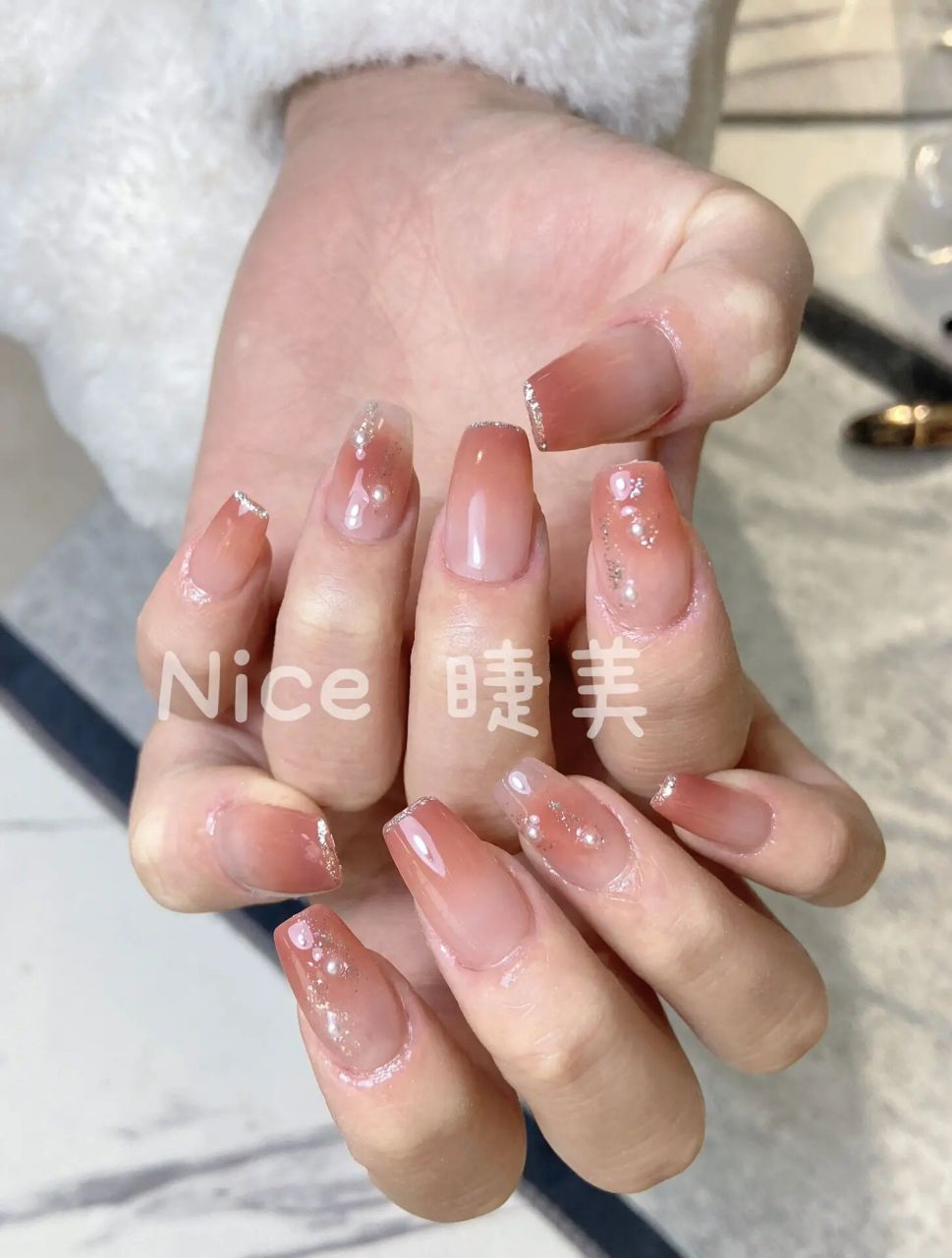 2023流行美甲,黄黑皮必入显白美甲7878